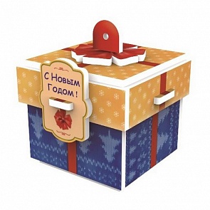 Игрушка 3D пазл Подарок (Iq 3d puzzle, 17002)